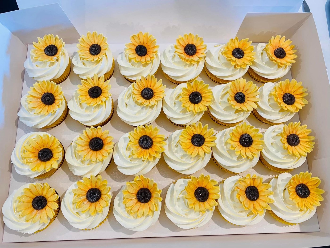 Decorated cupcakes